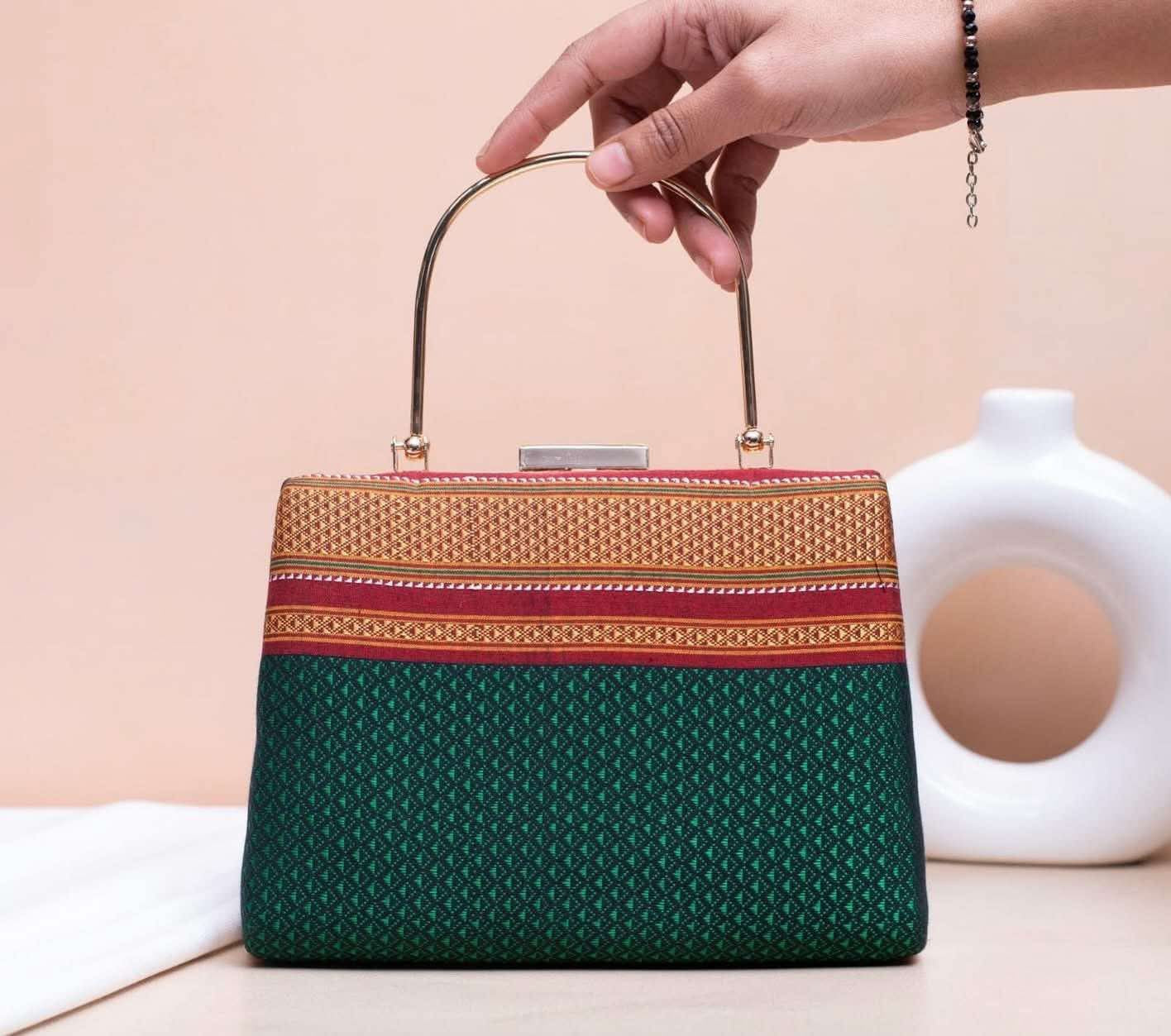 Kuhn handle clutch - green