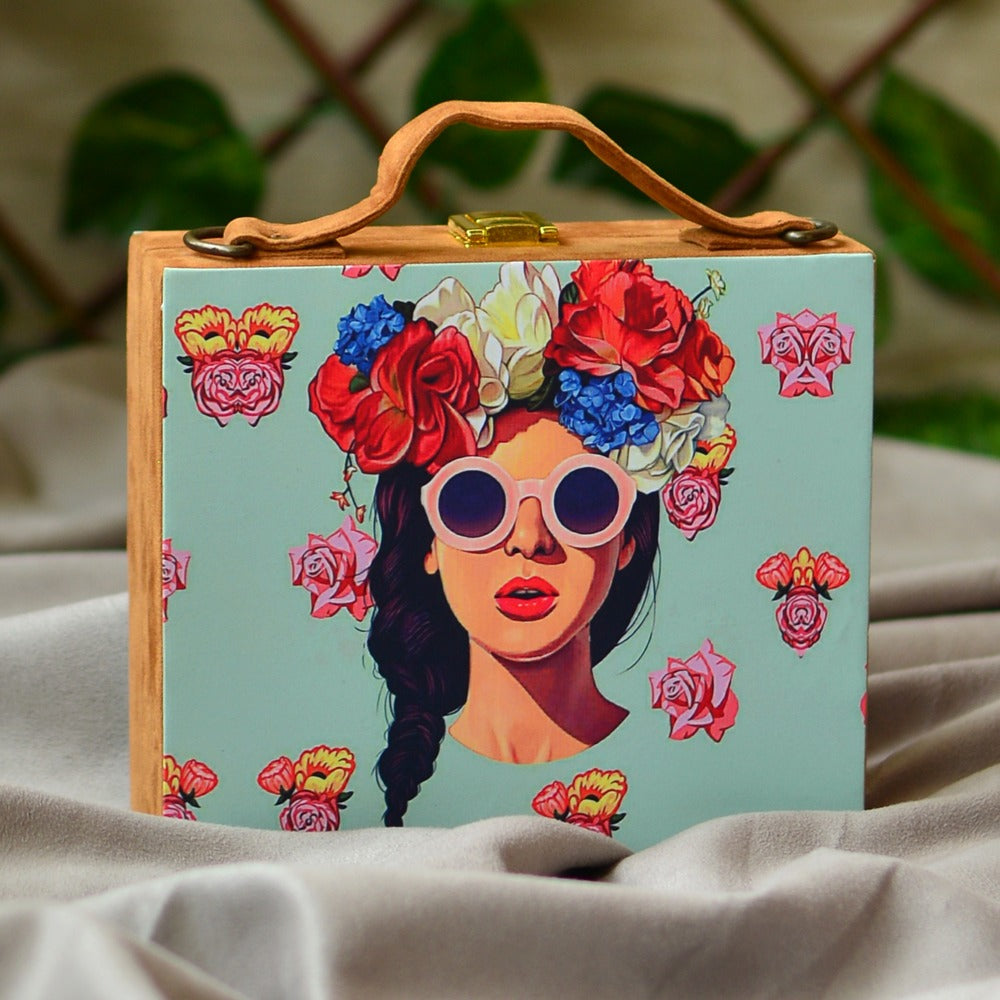 Suitcase Style Clutches