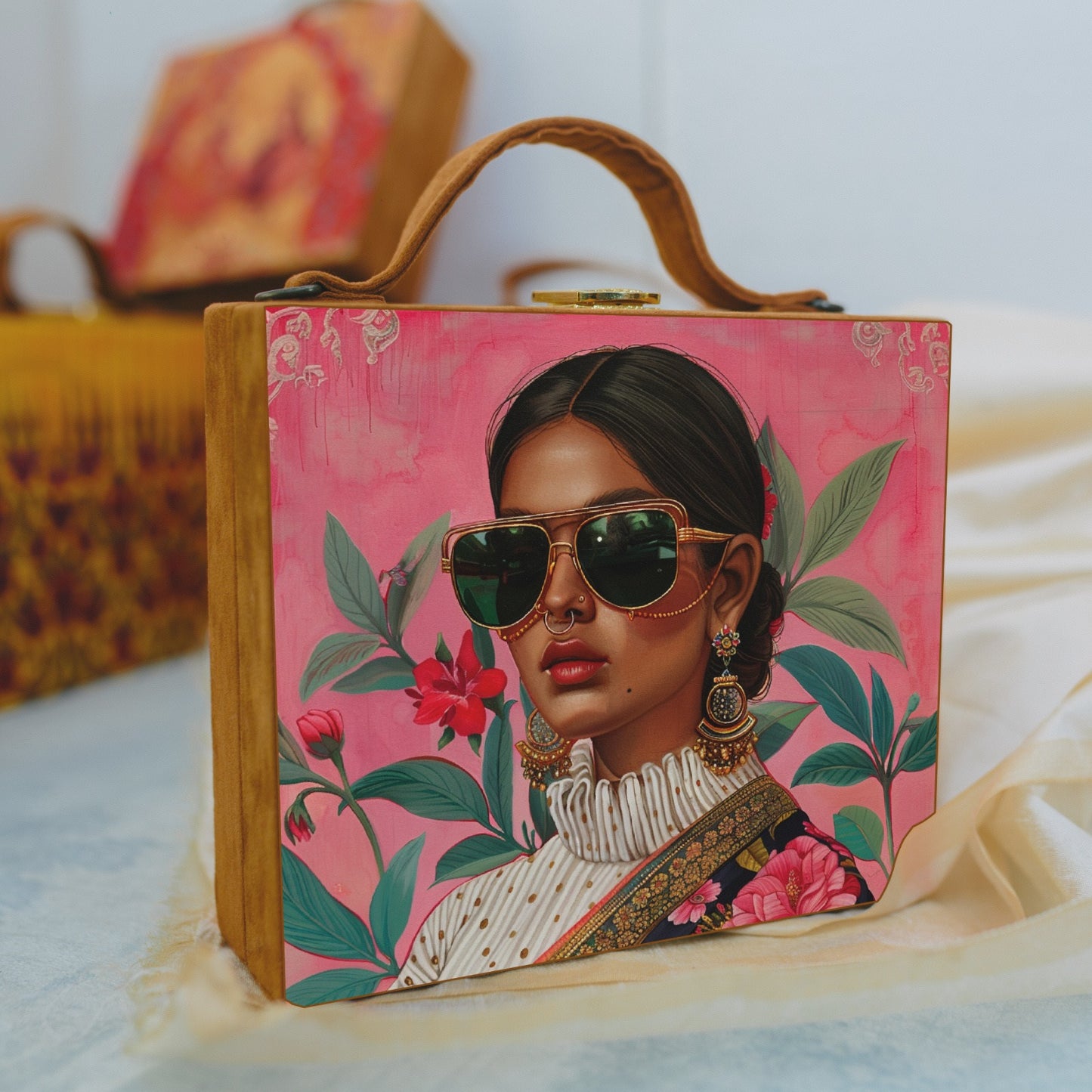 Suitcase Style Clutches
