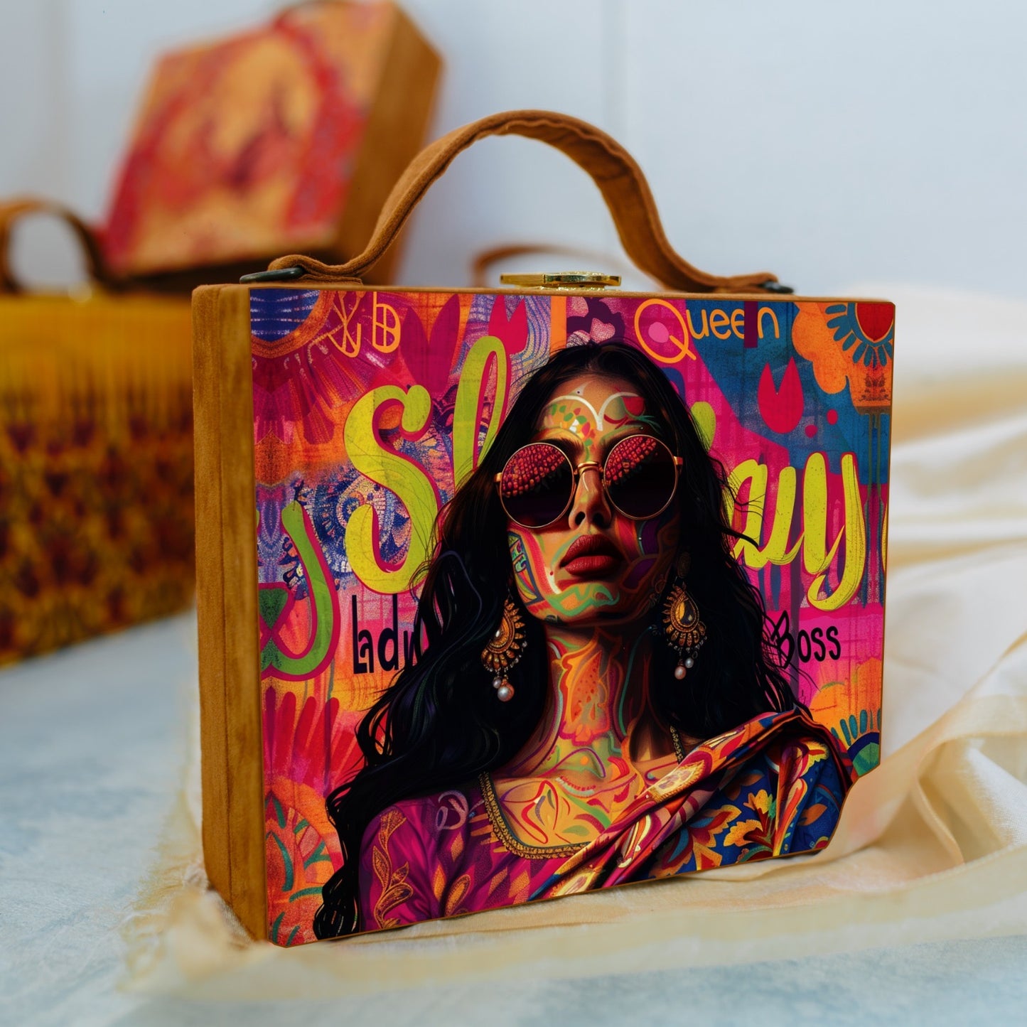 Suitcase Style Clutches