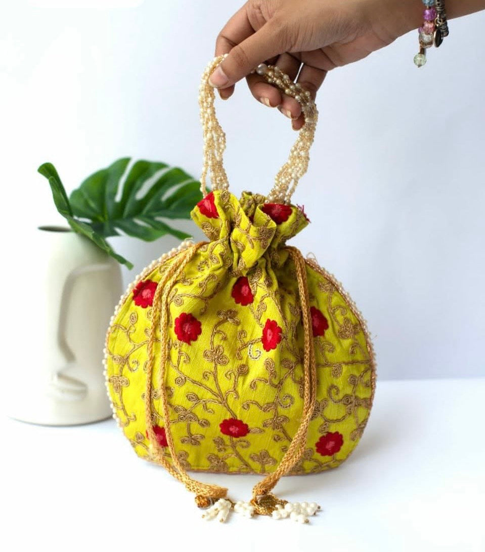 Potli - yellow